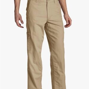 NWT - Dockers Tan Cargo Pants Durable Cotton Blend 44x32